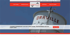 Desktop Screenshot of orrvillechamber.com